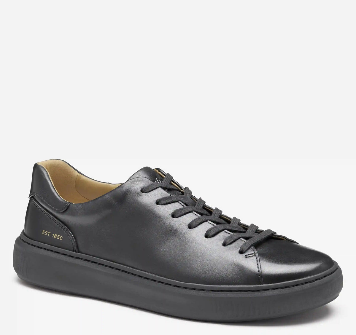 Anders Lace-To-Toe - Black Full Grain Leather/Black Sole