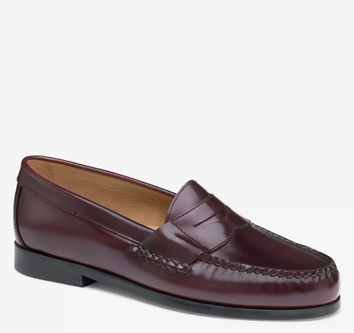 Hayes Penny Loafer - Burgundy Brush-Off Leather