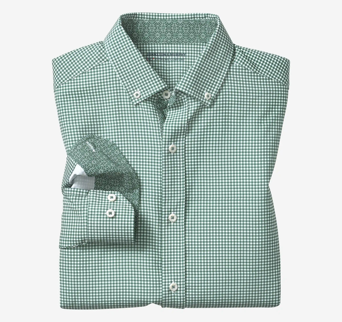 Game Day XC+™ Long-Sleeve Gingham Shirt - Green
